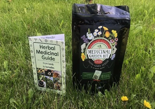 Medicinal Garden Kit on grass